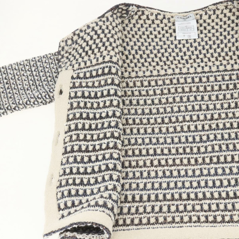 【日本直送】香奈兒無領斜紋軟呢多色CC標誌手提包，貨號159499SAM-6