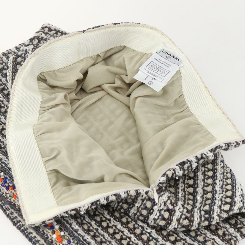 【日本直送】香奈兒無領斜紋軟呢多色CC標誌手提包，貨號159499SAM-23