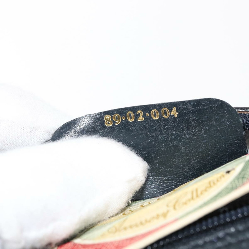 【日本直送】GUCCI GG Supreme Sherry Line 單肩包 PVC 海軍藍/紅色 89 02 004 Auth am10314-11