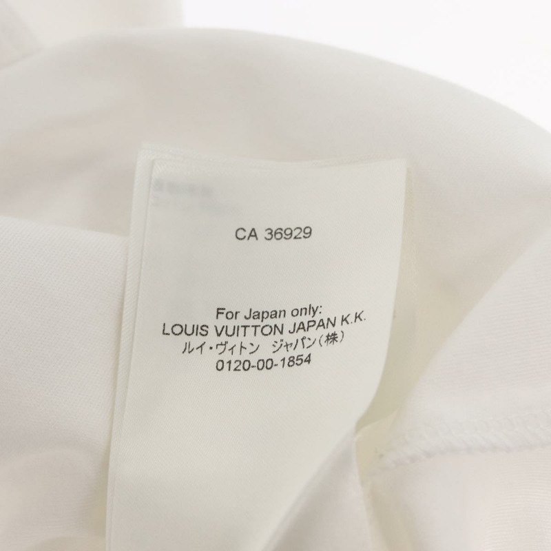 【日本直送】路易威登 LVxYK 純棉白襯衫 LV 正品 159497SAM-13