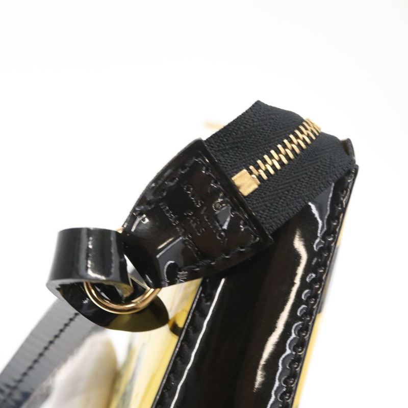 【日本直送】路易威登 Vernis 貼紙手袋配件袋白色 M90928 正品 159272-17