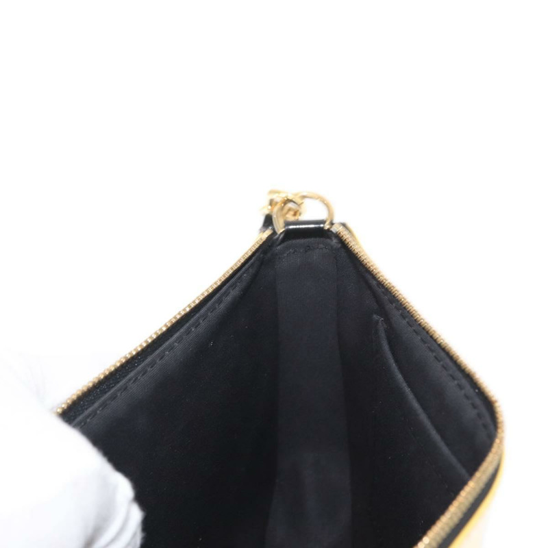 【日本直送】路易威登 Vernis 貼紙手袋配件袋白色 M90928 正品 159272-19