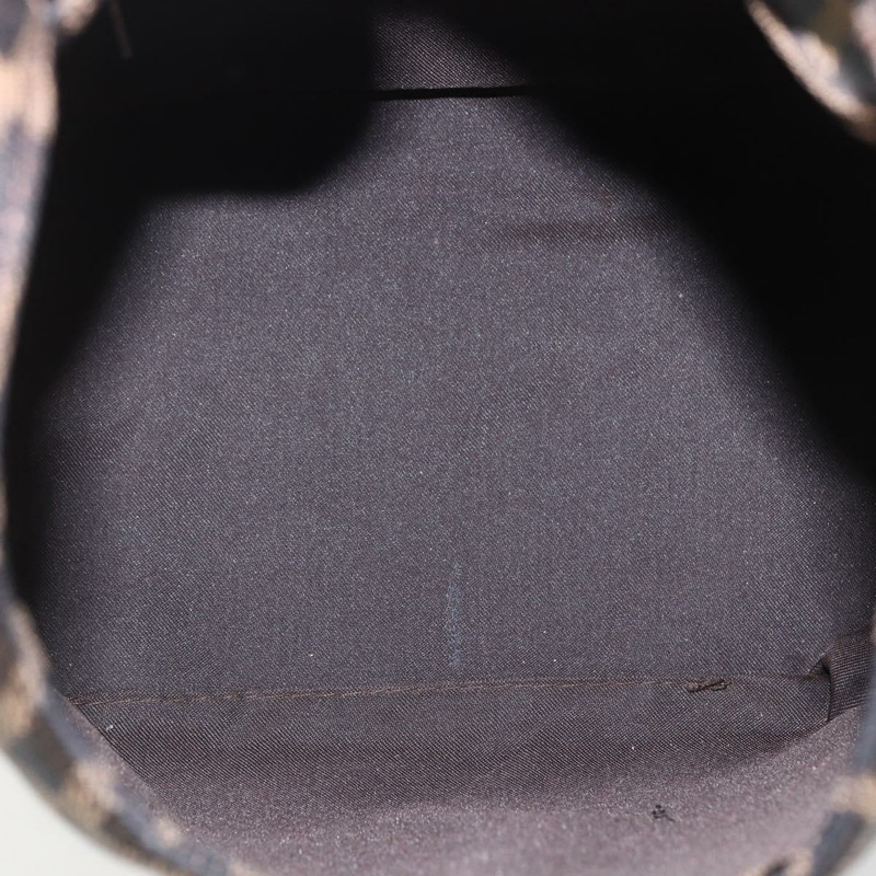 【日本直送】FENDI Zucca帆布手提包 黑色 棕色 銀色 正品 am10298-10