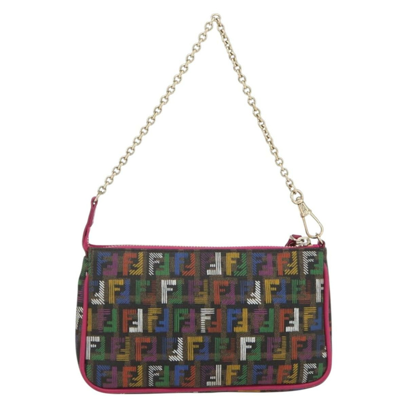 【日本直送】FENDI Zucchino帆布配件包 多色 金色 正品 159466V-1