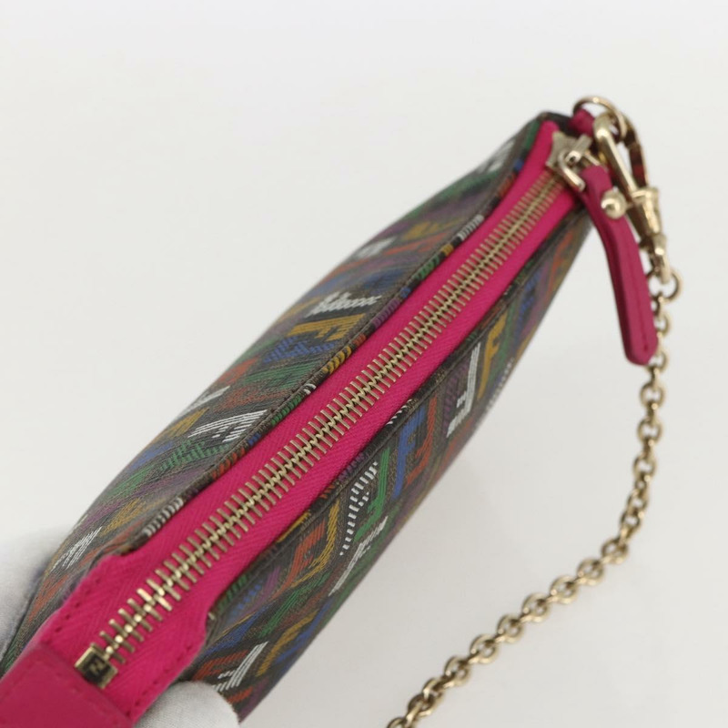 【日本直送】FENDI Zucchino帆布配件包 多色 金色 正品 159466V-5