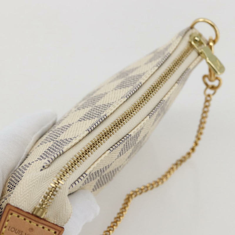 【日本直送】路易威登 Damier Azur 迷你手拿包配件包 N63005 正品 am10279V-5