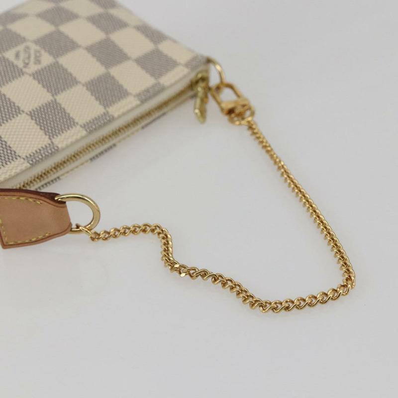 【日本直送】路易威登 Damier Azur 迷你手拿包配件包 N63005 正品 am10279V-6