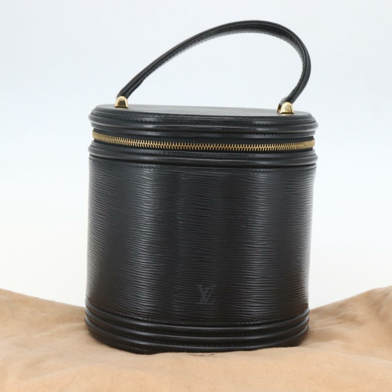 【日本直送】路易威登 Epi Cannes 手提包 黑色 M48032 LV 正品 am10164-11