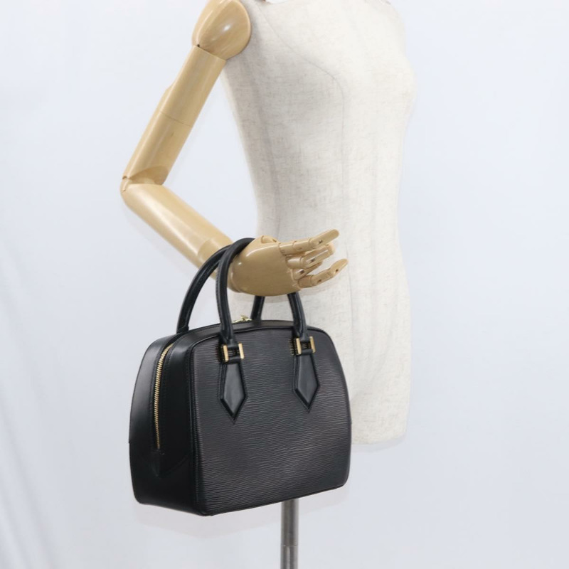 【日本直送】路易威登 Epi Sablon 手提包 黑色 M52042 LV 正品 am10269V-21