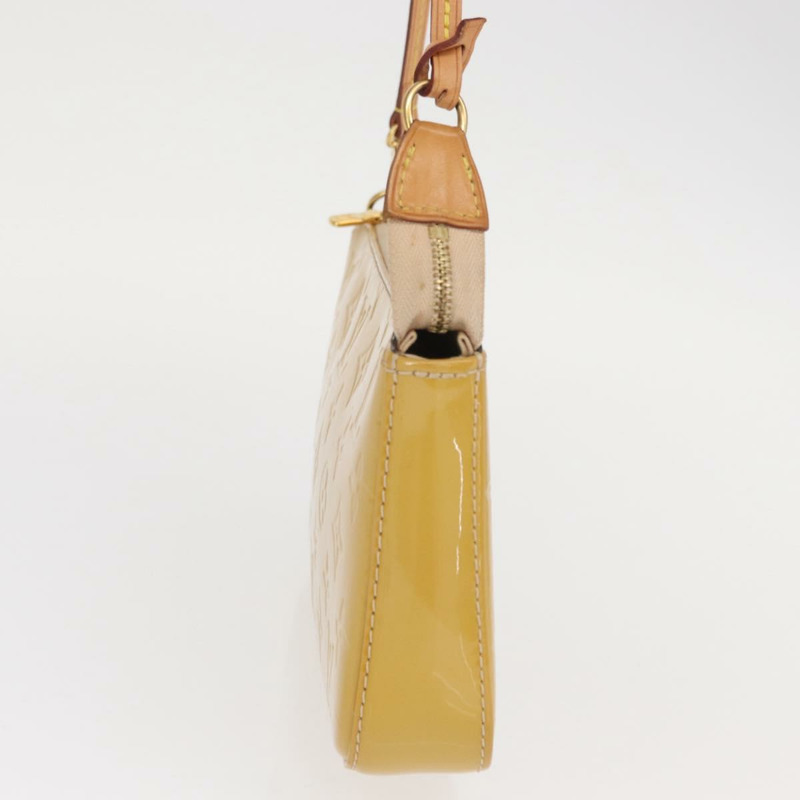 【日本直送】路易威登 Vernis Pochette Accessoires 配件袋 Citrin LV 正品 161520-2