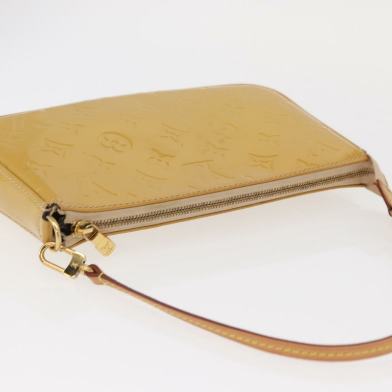 【日本直送】路易威登 Vernis Pochette Accessoires 配件袋 Citrin LV 正品 161520-5