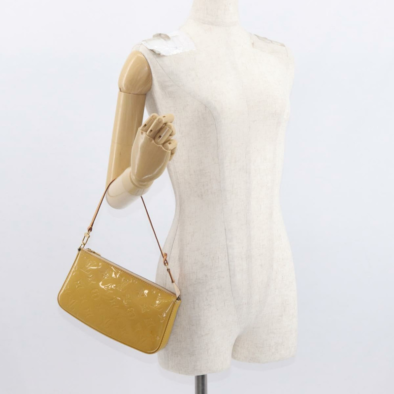 【日本直送】路易威登 Vernis Pochette Accessoires 配件袋 Citrin LV 正品 161520-20