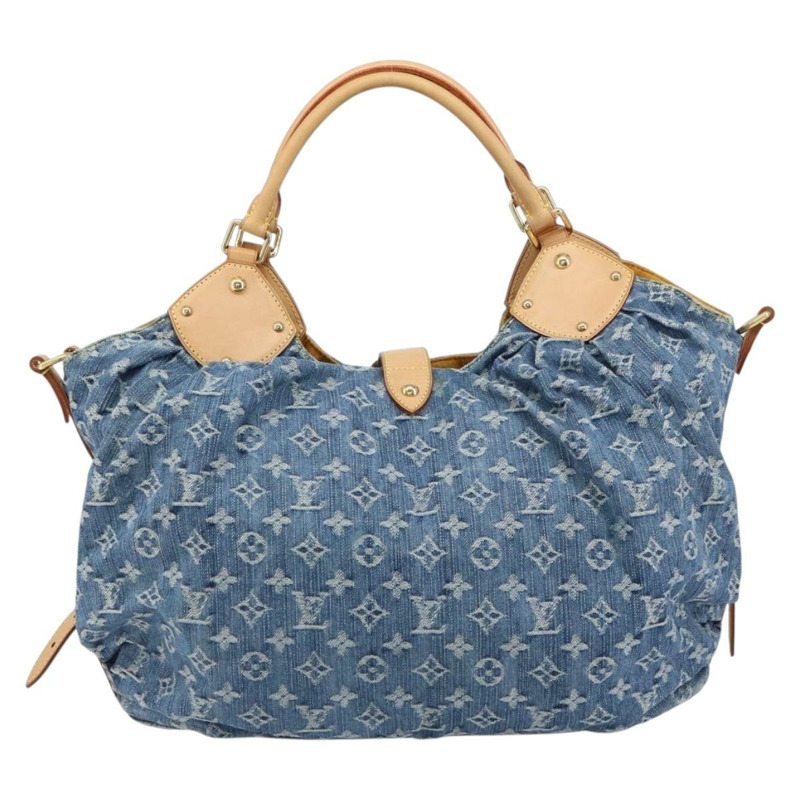 【日本直送】路易威登 Monogram Denim XL 手提包 藍色 M95515 LV 正品 yk20127V-1