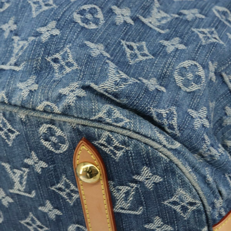 【日本直送】路易威登 Monogram Denim XL 手提包 藍色 M95515 LV 正品 yk20127V-8