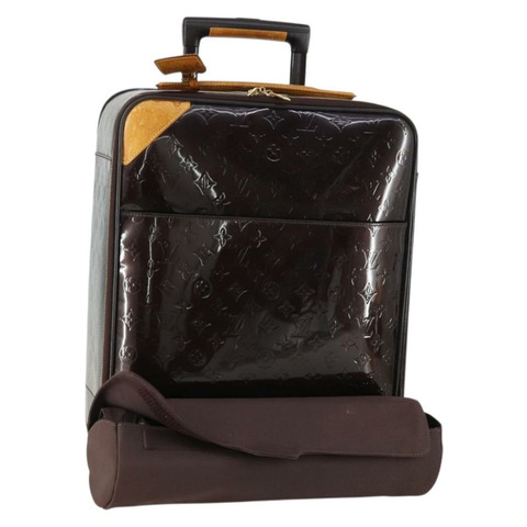 路易威登 Monogram Vernis Pegas 45 行李箱 Amarante M91277 LV 正品 161162