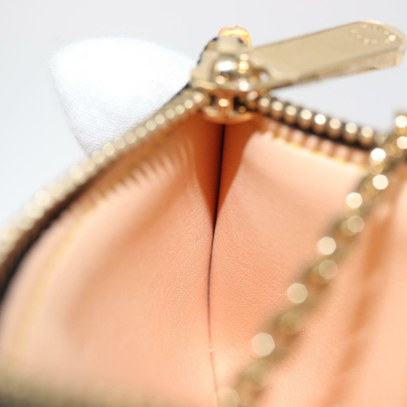 【日本直送】路易威登 Multicolor Pochette Cles 零錢包 黑色 M13664 LV Auth 161570V-18