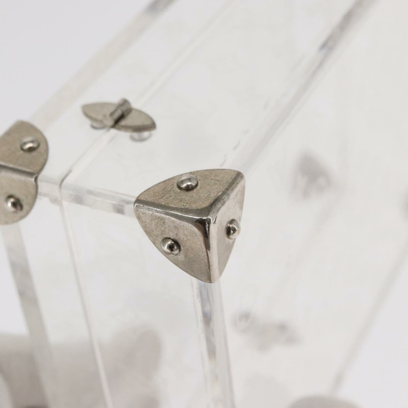 【日本直送】路易威登 Monogram Love Message 迷你旅行箱 透明塑膠 M99079 正品 161492V-14