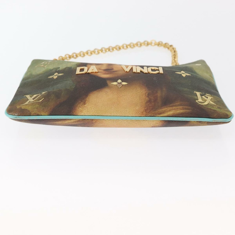 【日本直送】路易威登大師系列 Pochette Plat 手袋 綠色 M64799 LV 正品 161054V-5