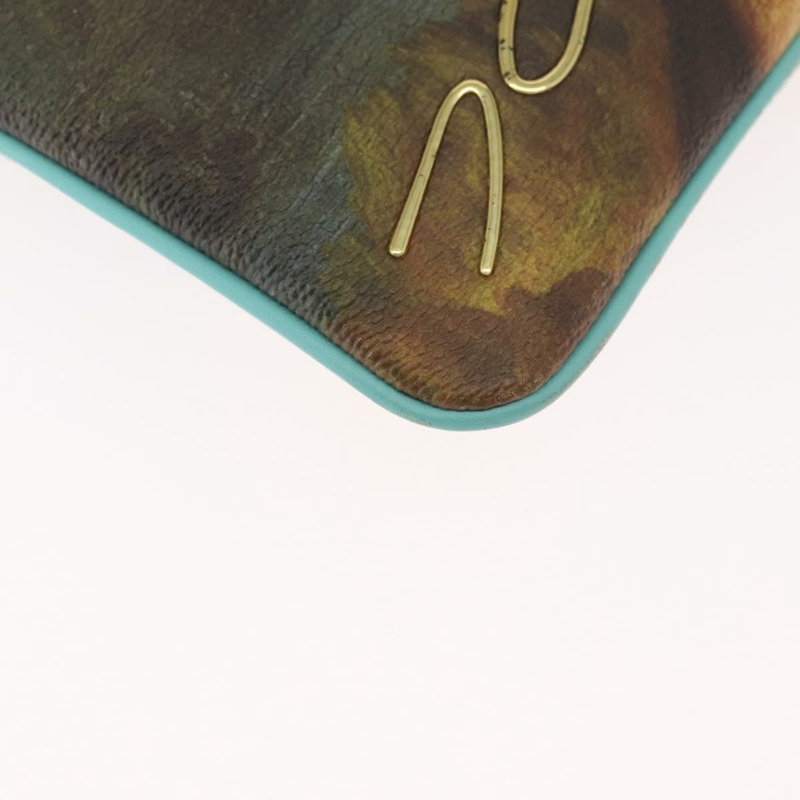 【日本直送】路易威登大師系列 Pochette Plat 手袋 綠色 M64799 LV 正品 161054V-17