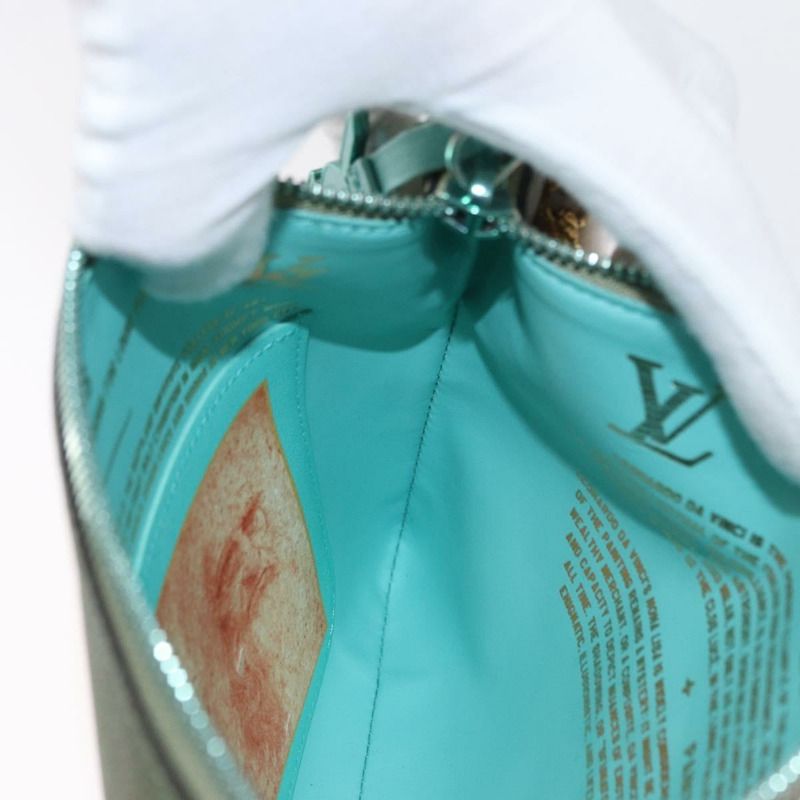 【日本直送】路易威登大師系列 Pochette Plat 手袋 綠色 M64799 LV 正品 161054V-22