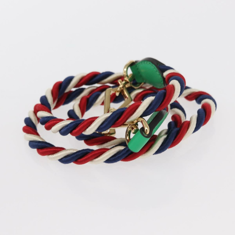 【日本直送】GUCCI Silvi Sherry Line 手袋 皮革 兩用 綠色/金色 470270 正品 161142M-25