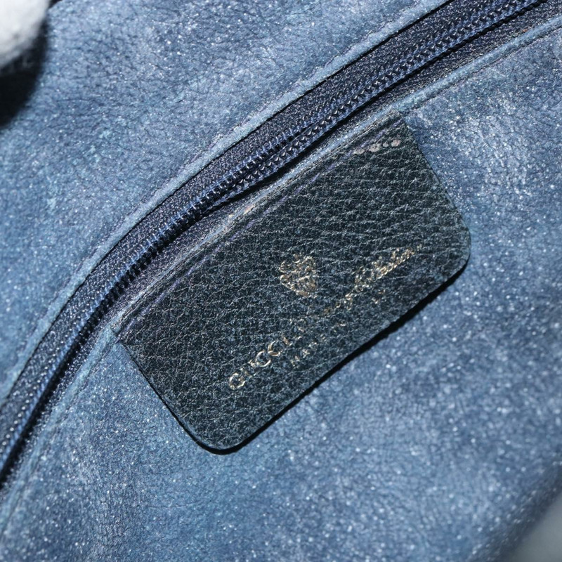 【日本直送】GUCCI GG Supreme Sherry Line 單肩包 PVC 海軍藍/紅色 14 02 013 正品 BA9411-17