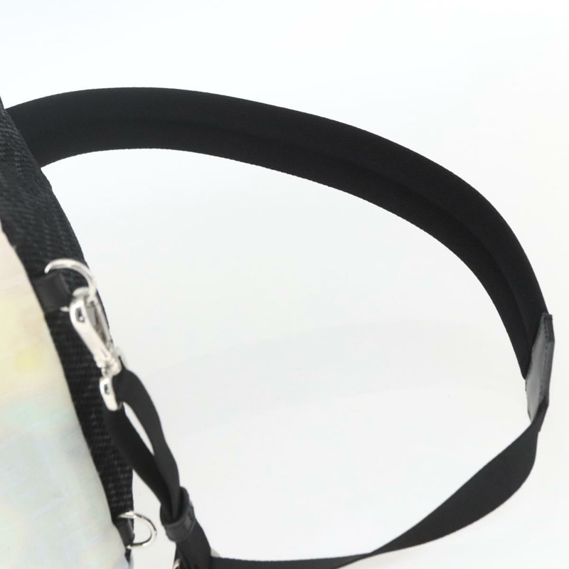 【日本直送】FENDI Zucca帆布單肩包 尼龍 白色 銀色 正品 am10182V-13