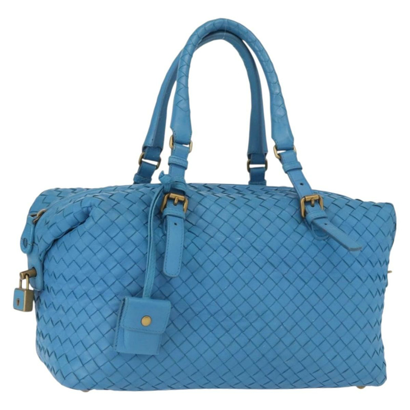 【日本直送】BOTTEGA VENETA INTRECCIATO 手袋 皮革 藍色 正品 BA9275V-0