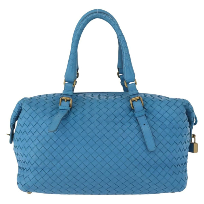 【日本直送】BOTTEGA VENETA INTRECCIATO 手袋 皮革 藍色 正品 BA9275V-1