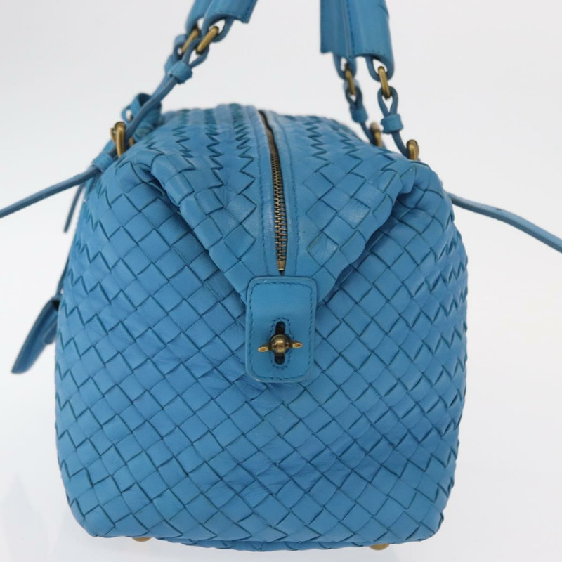 【日本直送】BOTTEGA VENETA INTRECCIATO 手袋 皮革 藍色 正品 BA9275V-2