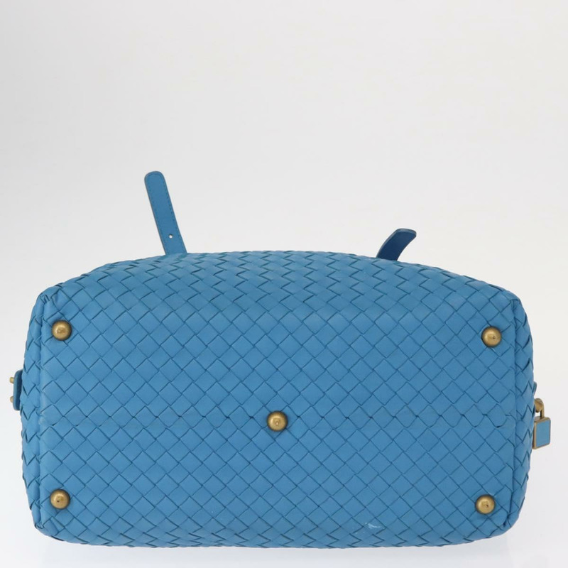 【日本直送】BOTTEGA VENETA INTRECCIATO 手袋 皮革 藍色 正品 BA9275V-4