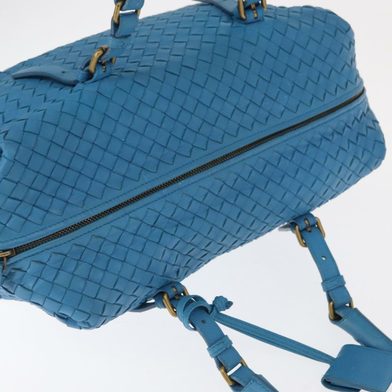 【日本直送】BOTTEGA VENETA INTRECCIATO 手袋 皮革 藍色 正品 BA9275V-5