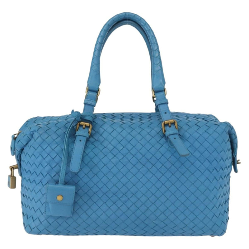 【日本直送】BOTTEGA VENETA INTRECCIATO 手袋 皮革 藍色 正品 BA9275V-12