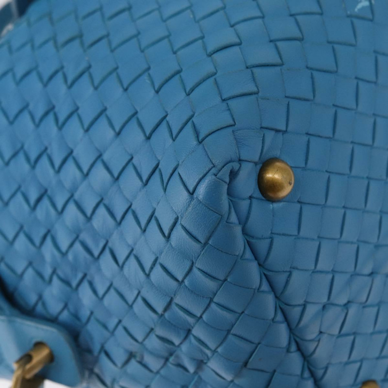 【日本直送】BOTTEGA VENETA INTRECCIATO 手袋 皮革 藍色 正品 BA9275V-14