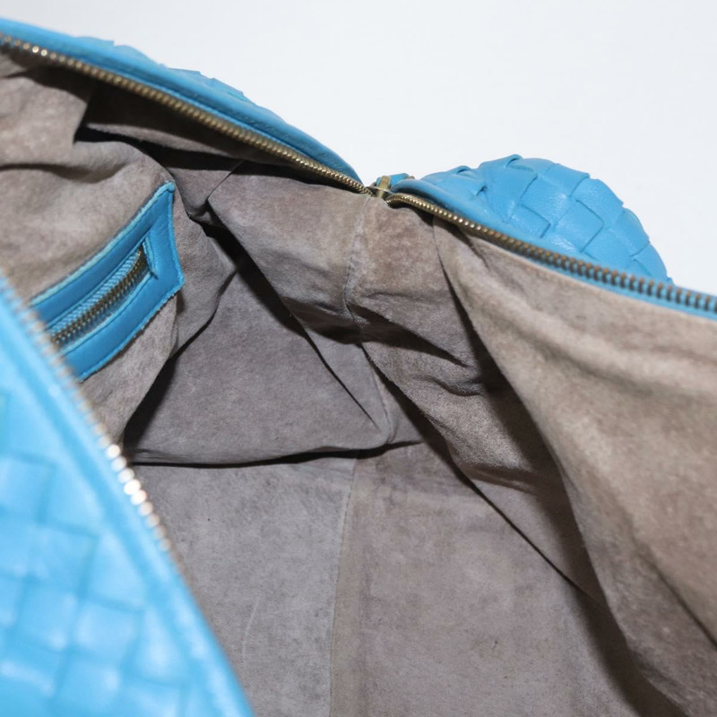 【日本直送】BOTTEGA VENETA INTRECCIATO 手袋 皮革 藍色 正品 BA9275V-18