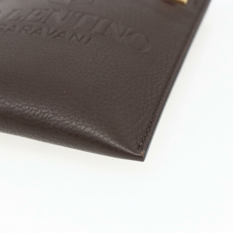 【日本直送】華倫天奴 (VALENTINO) 棕色金色皮革單肩包，正品 BA9280V-8