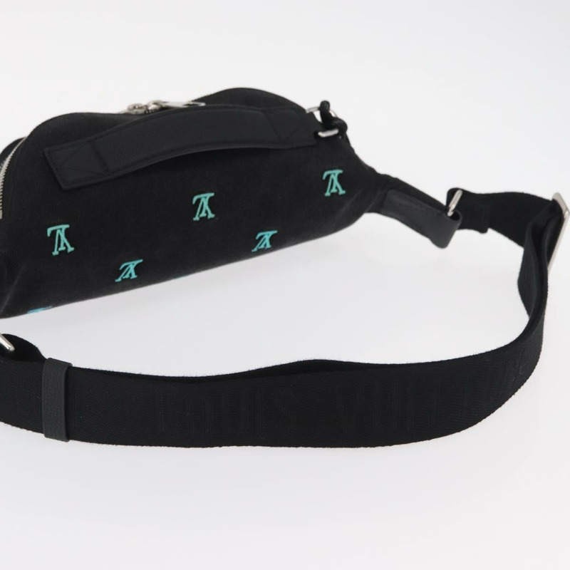 【日本直送】路易威登 Monogram Denim Rush 腰包 黑色 M13961 正品 BA9222SAM-8