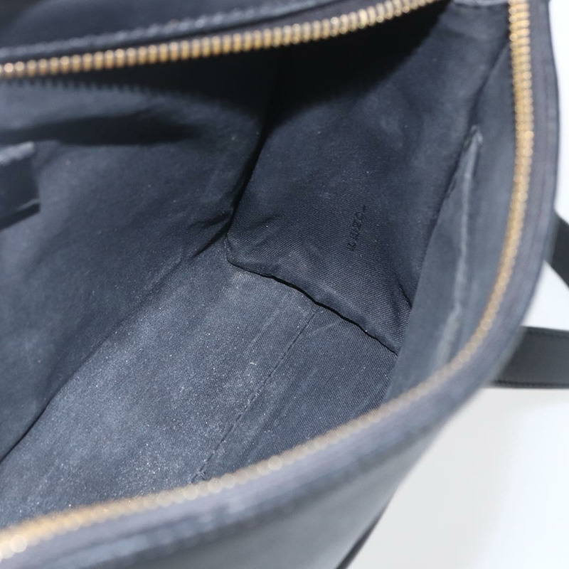 【日本直送】FENDI Monster Bugs Eye 手提包 皮革 2way 黑色 金色 Auth hk3297-22