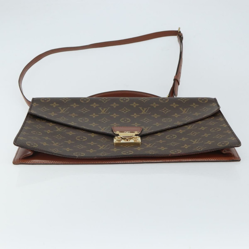 【日本直送】路易威登 Monogram Porte Documents Bandouliere 手袋 M53338 LV Auth ep12567-4