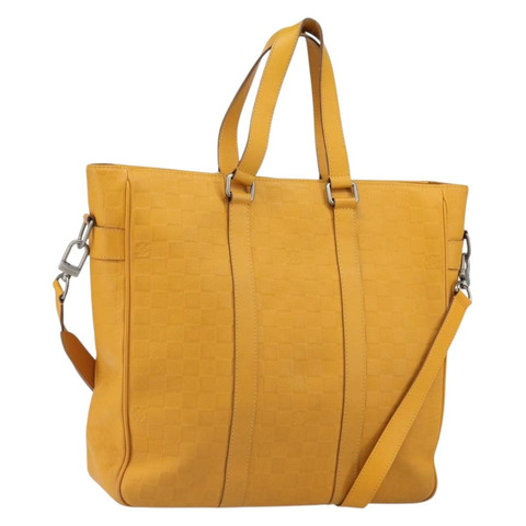 路易威登 Damier Infini Neo Tadao 兩用包 黃色 N41228 LV 正品 161769
