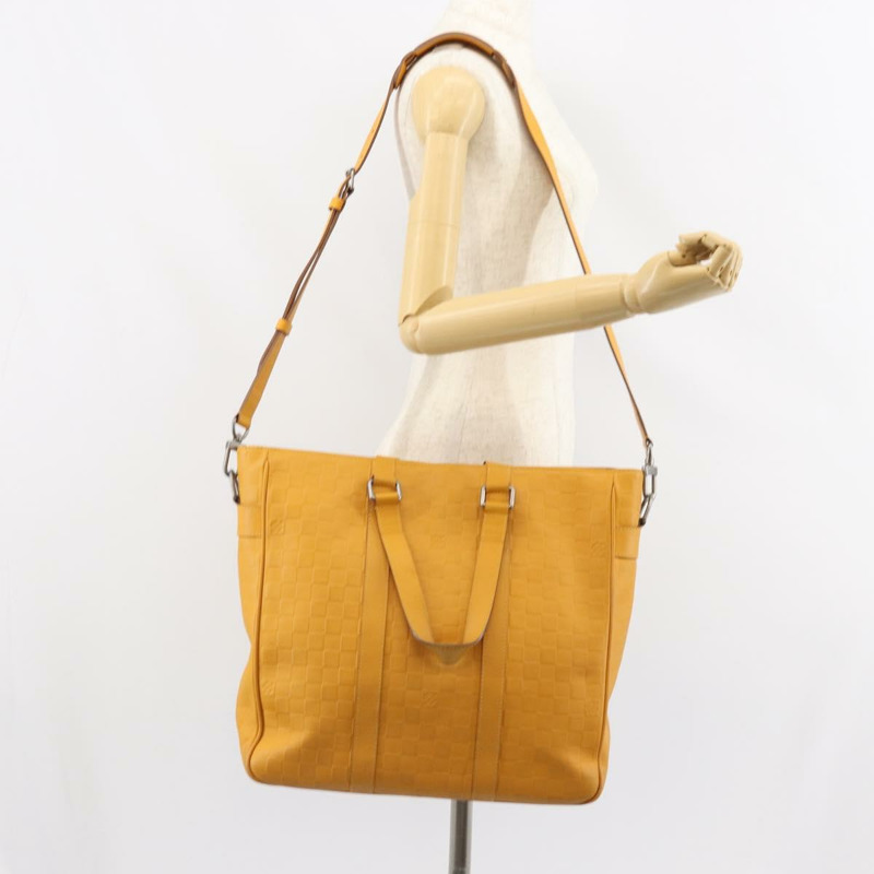 【日本直送】路易威登 Damier Infini Neo Tadao 兩用包 黃色 N41228 LV 正品 161769-23