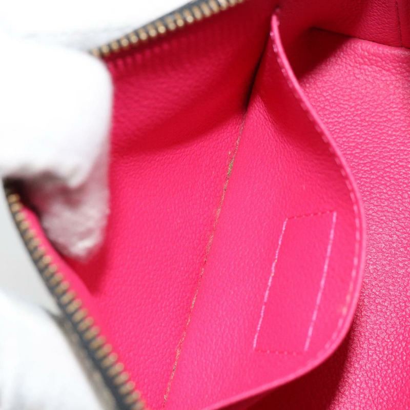 【日本直送】路易威登 Monogram Multicolor Pochette 手拿包 黑色 M47355 LV Auth 162711-11