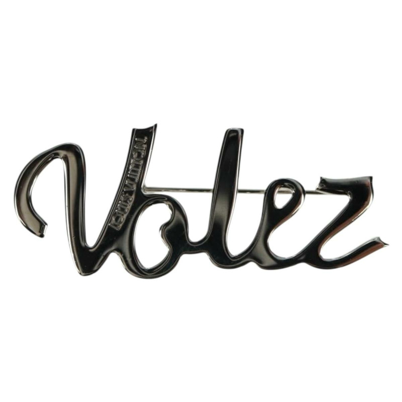 【日本直送】路易威登 VolezVoguezVoyagez 胸針，金屬銀色 M62507，LV 正品 162715M-1