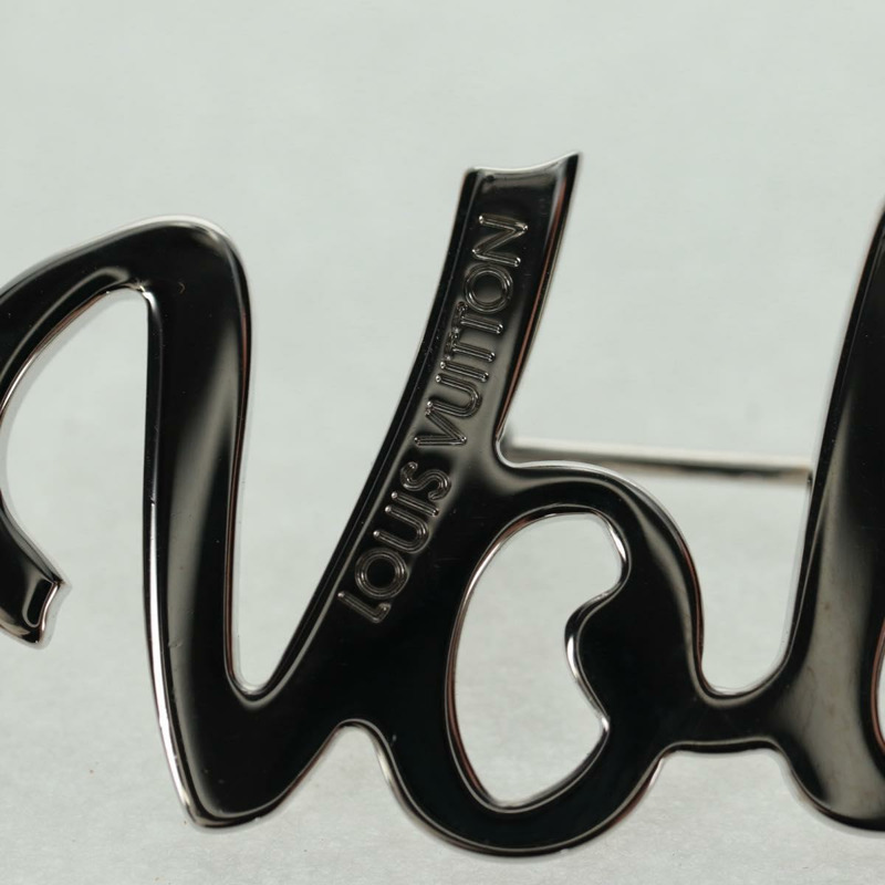 【日本直送】路易威登 VolezVoguezVoyagez 胸針，金屬銀色 M62507，LV 正品 162715M-2