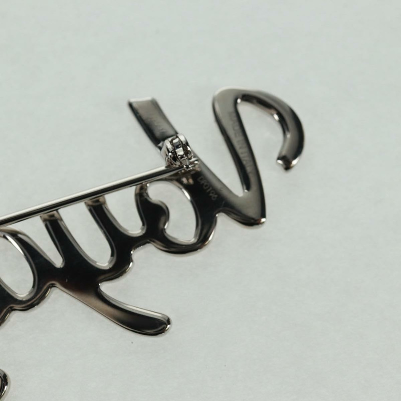 【日本直送】路易威登 VolezVoguezVoyagez 胸針，金屬銀色 M62507，LV 正品 162715M-12