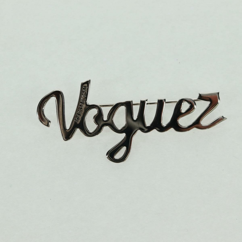 【日本直送】路易威登 VolezVoguezVoyagez 胸針，金屬銀色 M62507，LV 正品 162715M-14