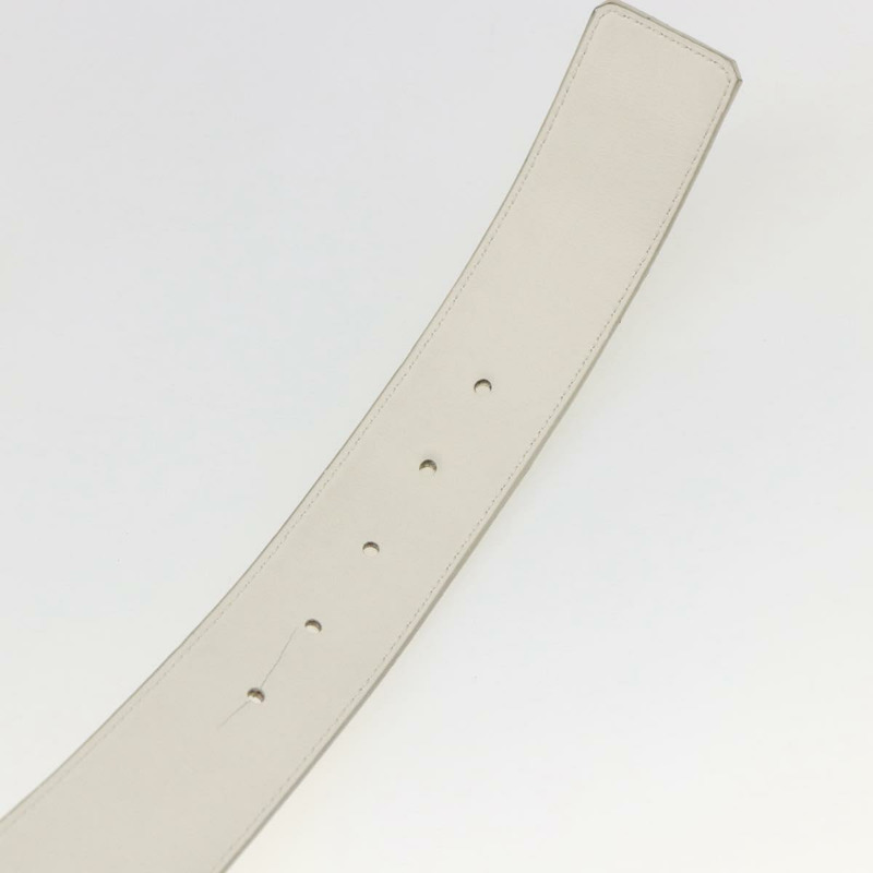 【日本直送】路易威登 Monogram Prism Ceinture LV Shape Belt 銀色 M0219 LV Auth 162778V-8