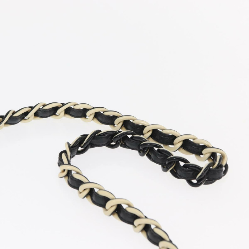 【日本直送】香奈兒鏈絎縫20吋Boy Chanel包，羊皮材質，黑色銀色雙C標誌，正品ka1271V-7