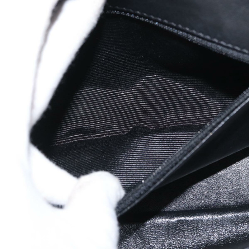 【日本直送】香奈兒鏈絎縫20吋Boy Chanel包，羊皮材質，黑色銀色雙C標誌，正品ka1271V-24