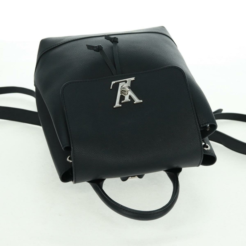 【日本直送】路易威登小牛皮旋扣 Rock Me 雙肩包 黑色 M41815 正品 ka1317-6